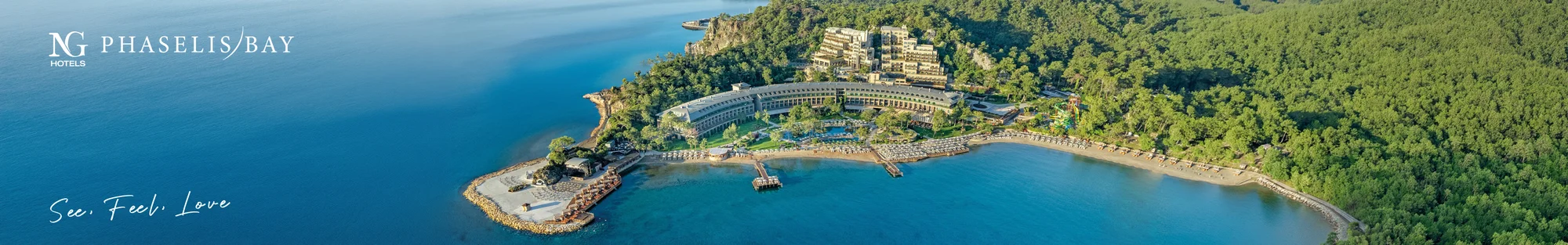 NG Phaselis Bay, Kemer — See. Feel. Love