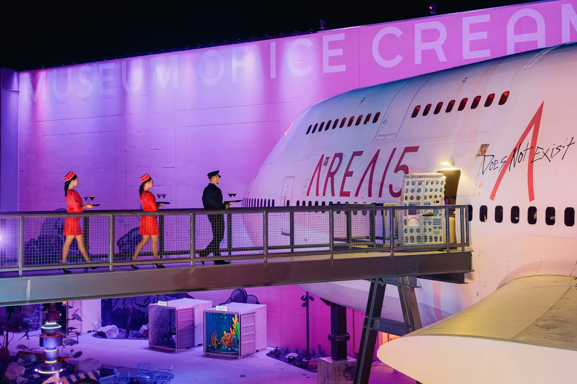 Boeing 747 no longer flies: It has become an 800-person event venue in Las Vegas