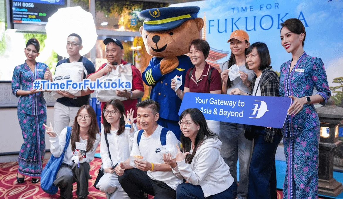 Malaysia Airlines resumes flights to Fukuoka
