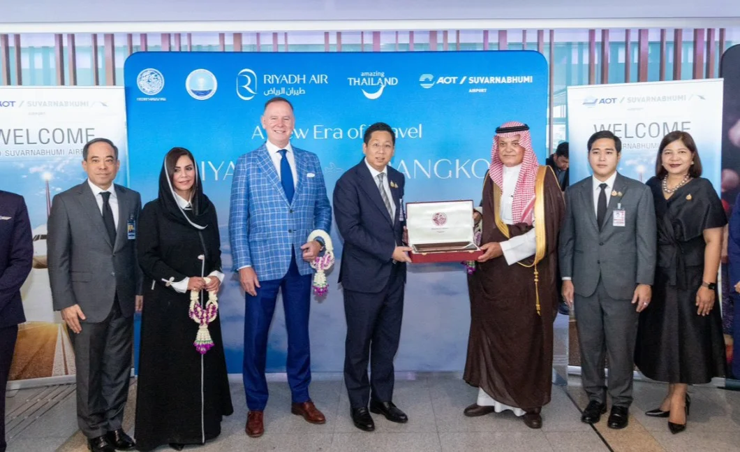 Thailand welcomes first Riyadh Air flight to Bangkok